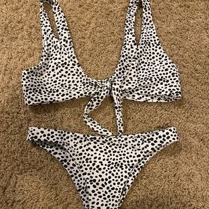Shein bathing bottom and top S